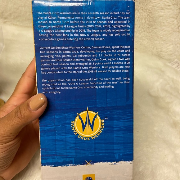 New Klay Thompson Santa Cruz warriors edition bobble head Bay Area finds - Picture 7 of 10
